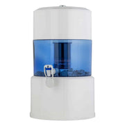 Glas van 18 liter van Aqualine, transparant waterreservoir met duidelijk zichtbare inhoud en stevige constructie.