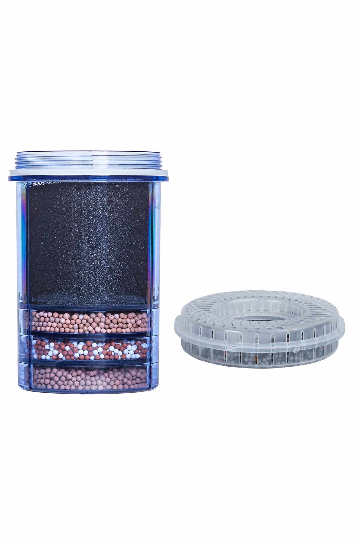 Aqualine 18 liter Meerstappenfilter met pH ring