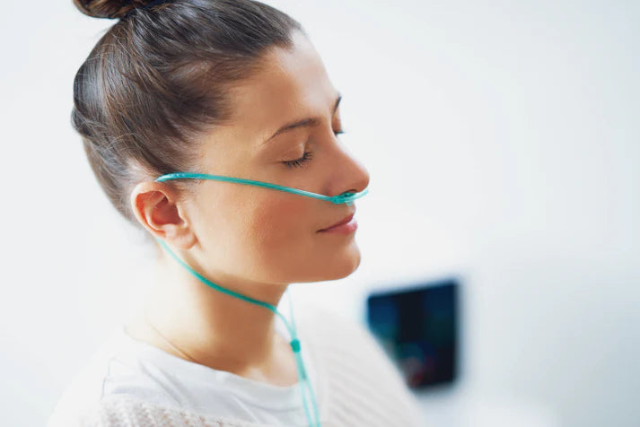 Qube H₂-150 waterstof-zuurstof-inhalatiesysteem.