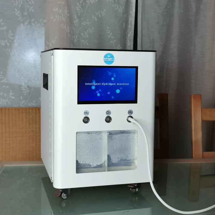 Waterstof-inhalator voor particulier gebruik ter ondersteuning van gezondheid, regeneratie en welzijn. Ervaar de kracht van moleculaire waterstof.