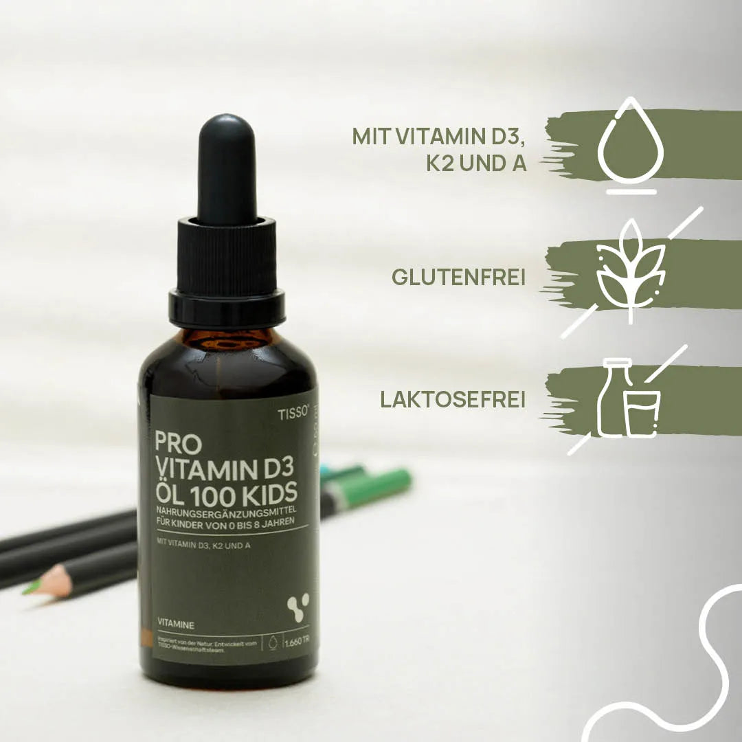Tisso - Pro Vitamine D3 Olie 100 kids