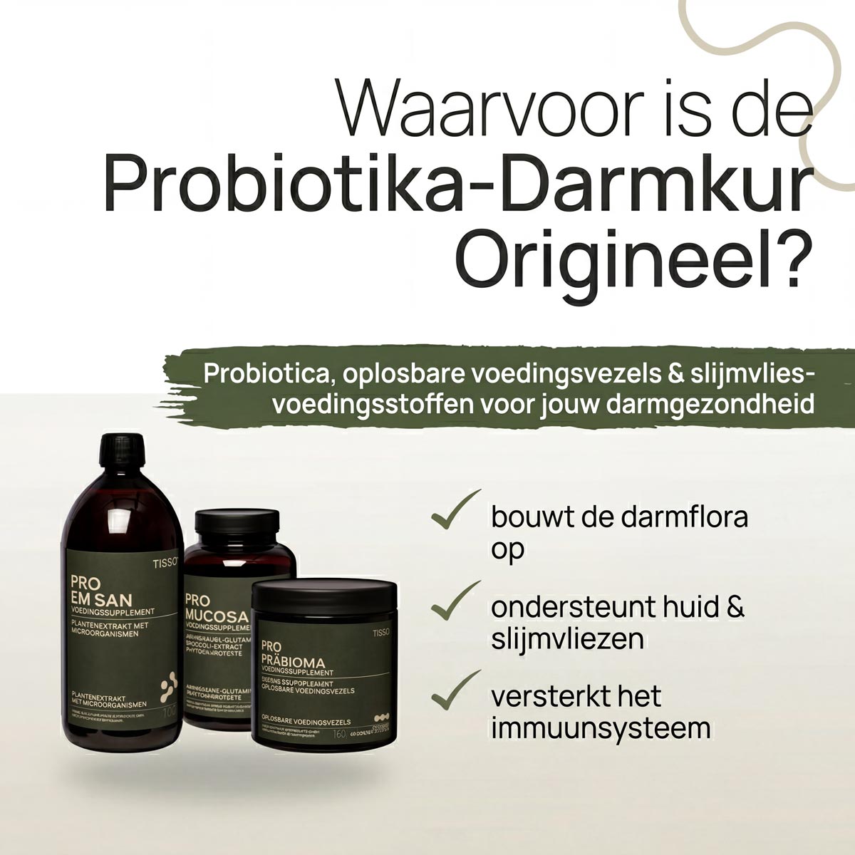 Tisso - Probiotica Darmkuur Original