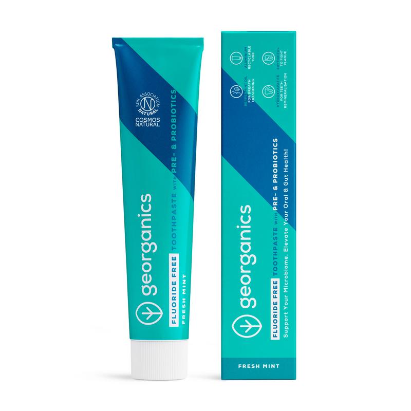 Georganics Tandpasta met Pre&Probiotica | Fluoridevrij
