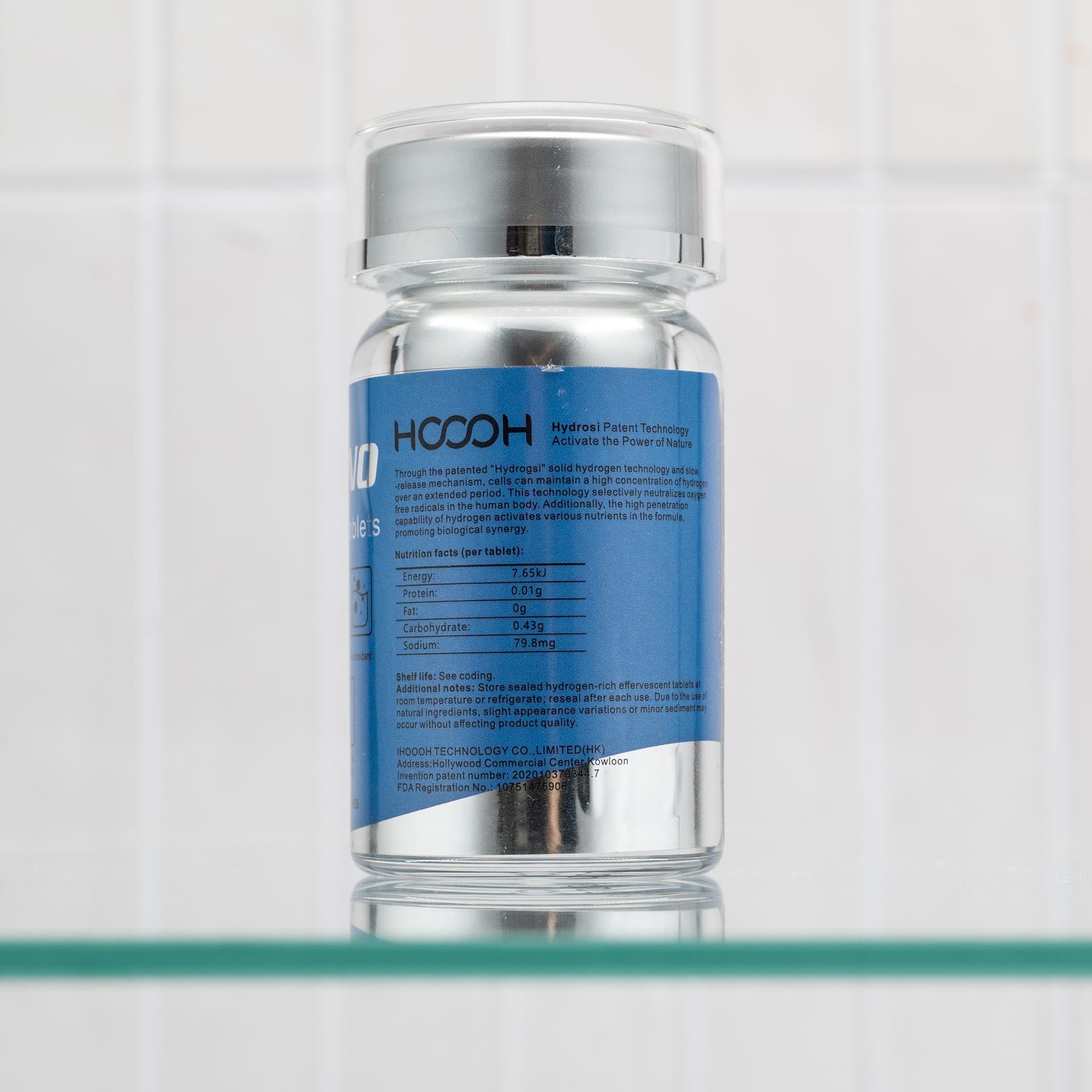 Gemicroniseerde moleculaire waterstof