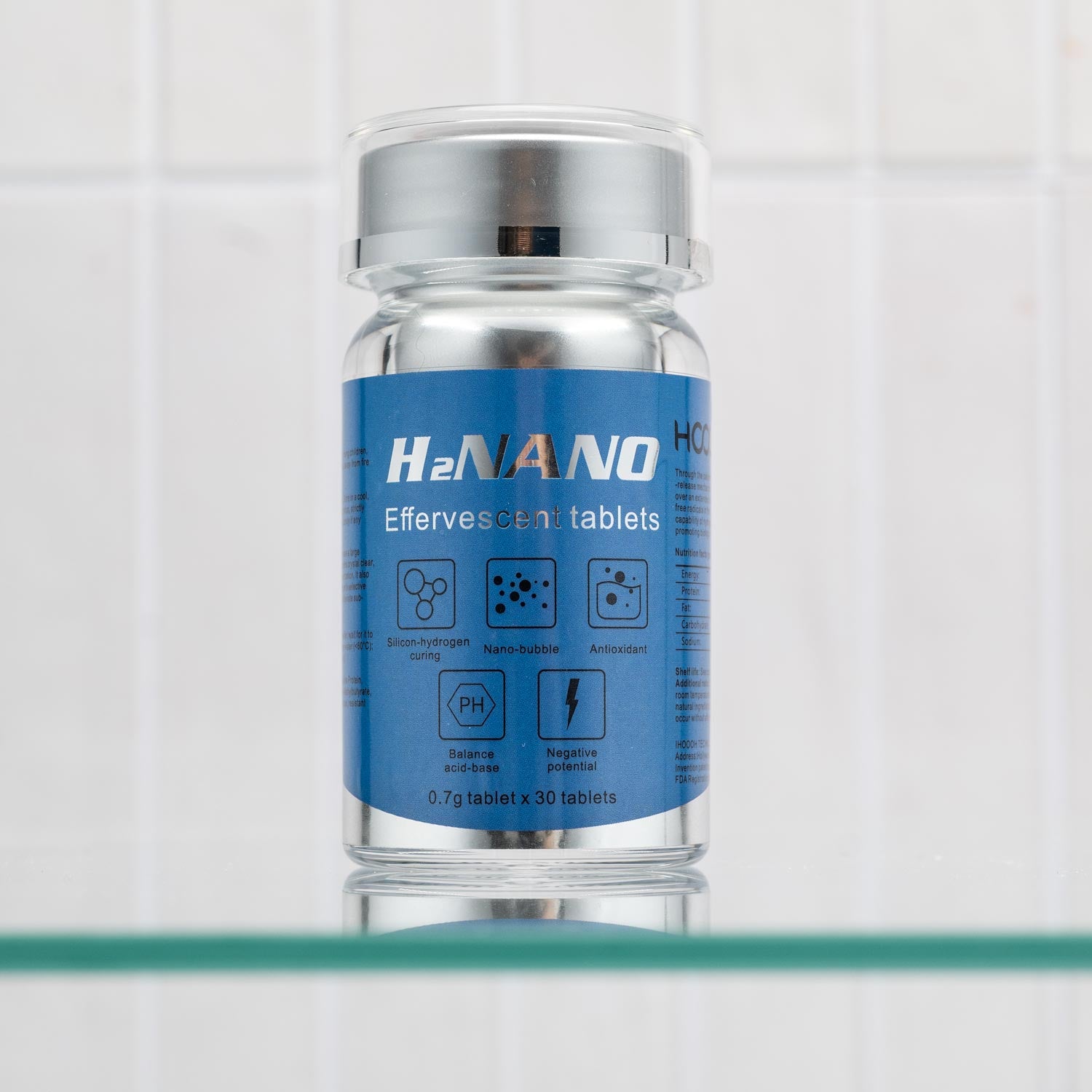 Gemicroniseerde moleculaire waterstof