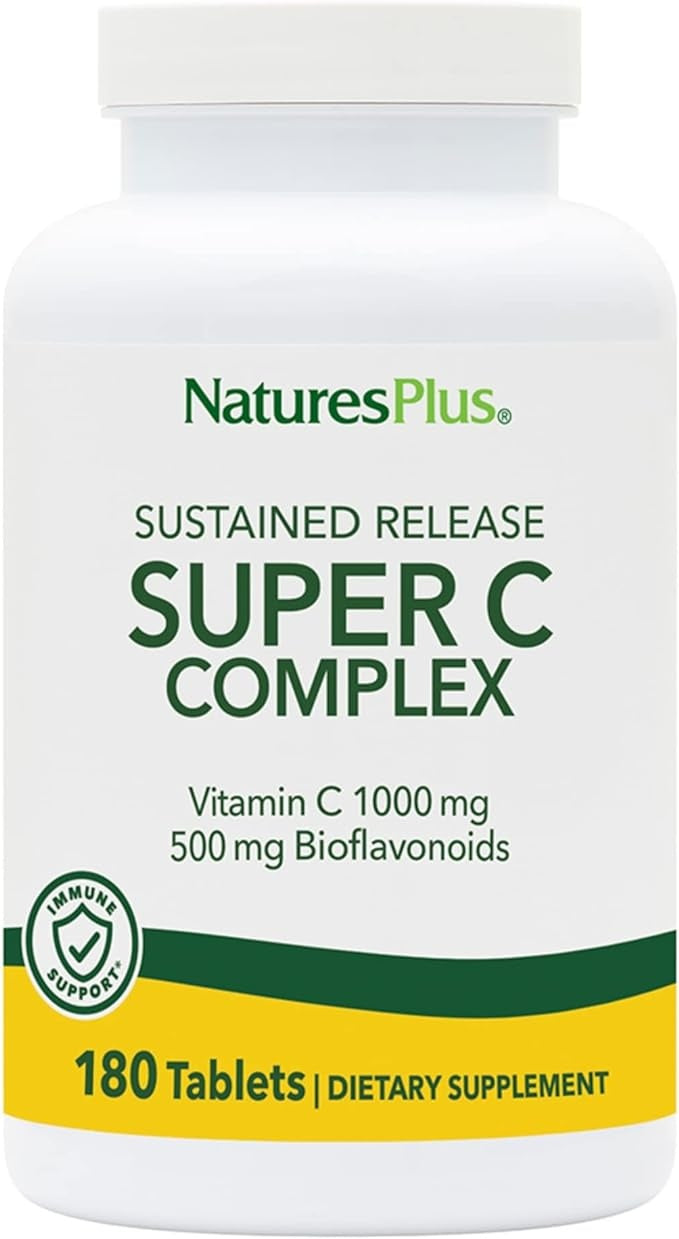 Natures Plus - Super C Complex - 1000 mg - 180 tabletten