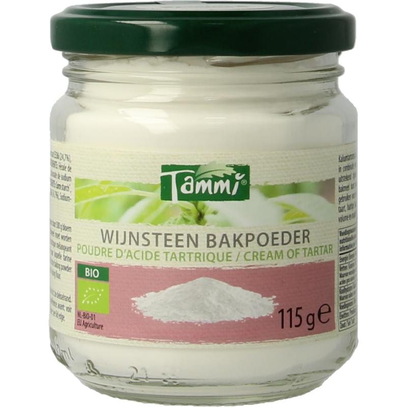 Tammi biologische Wijnsteen bakpoeder