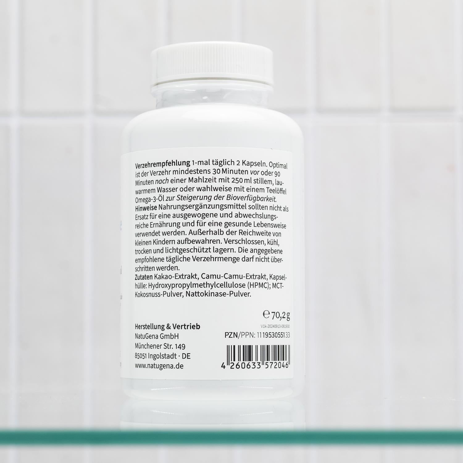 NatuGena NattoKinase 20.000