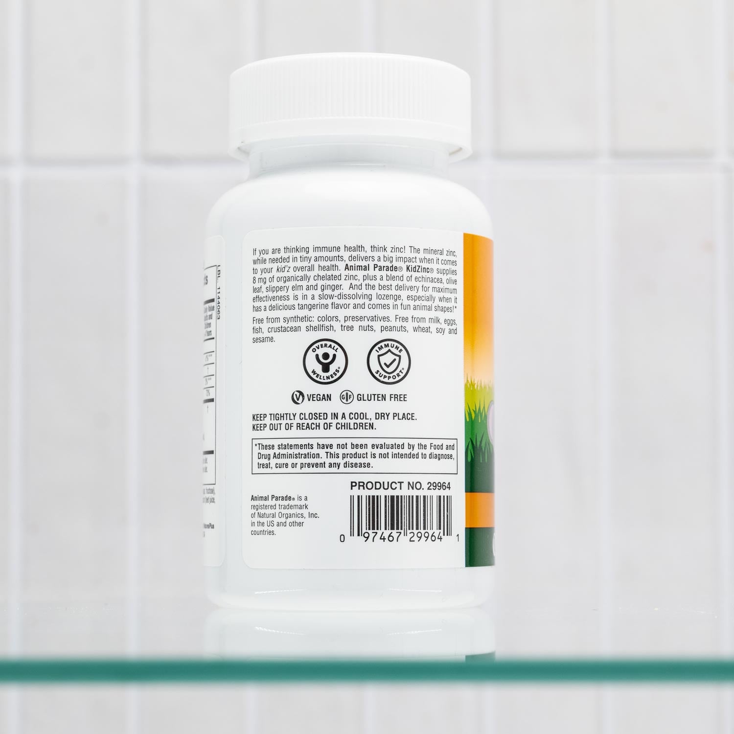 NaturesPlus Kid Zink-zuig tabletten