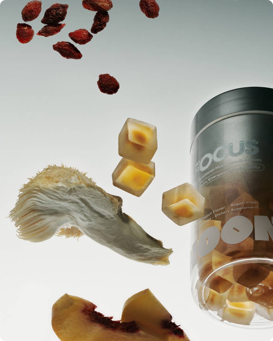 NOON Focus - Gummy Delights met Paddestoelen voor Concentratie