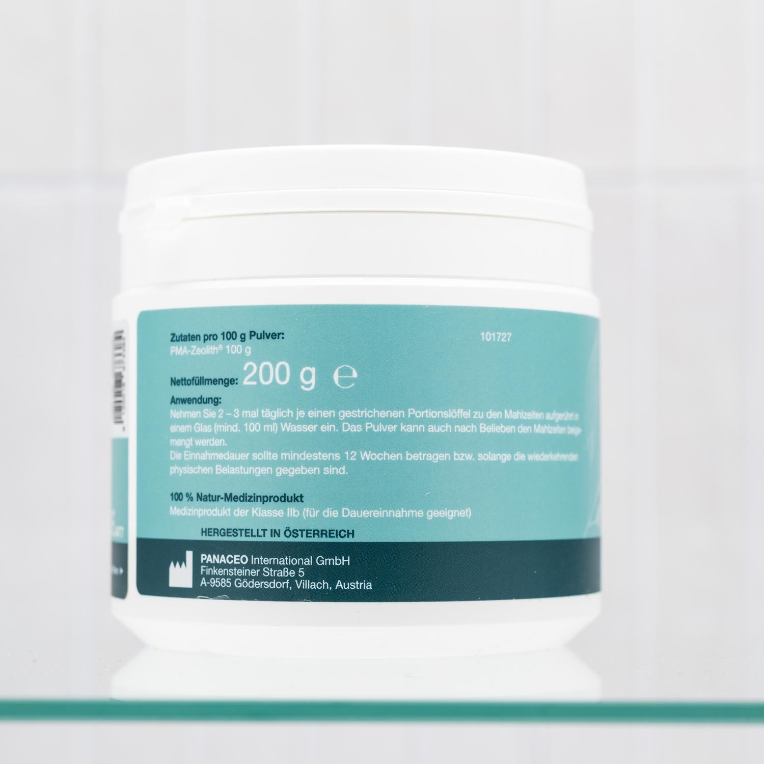 Panaceo Basic Detox Zeoliet Poeder, 200 gram