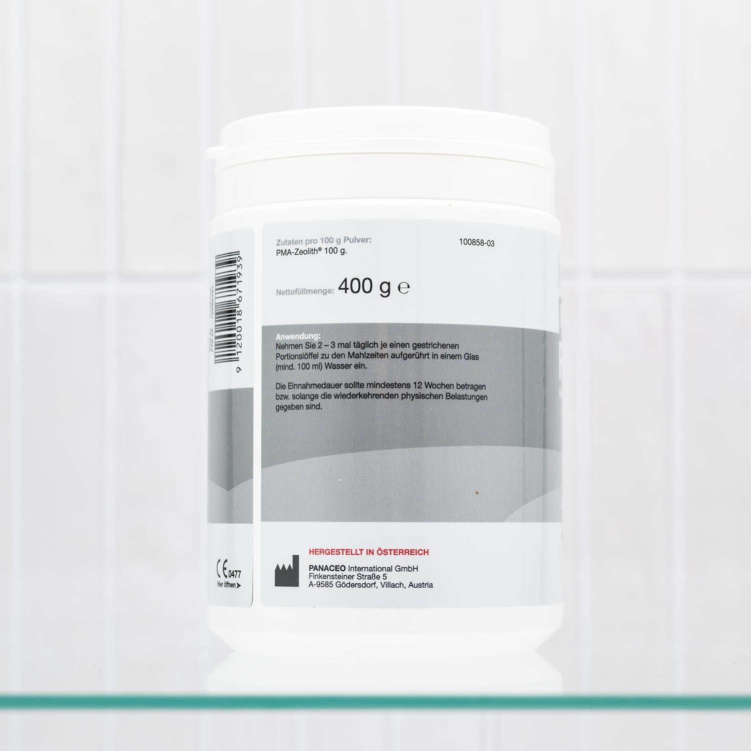Panaceo Med Darm Repair Zeoliet 400 gram poeder
