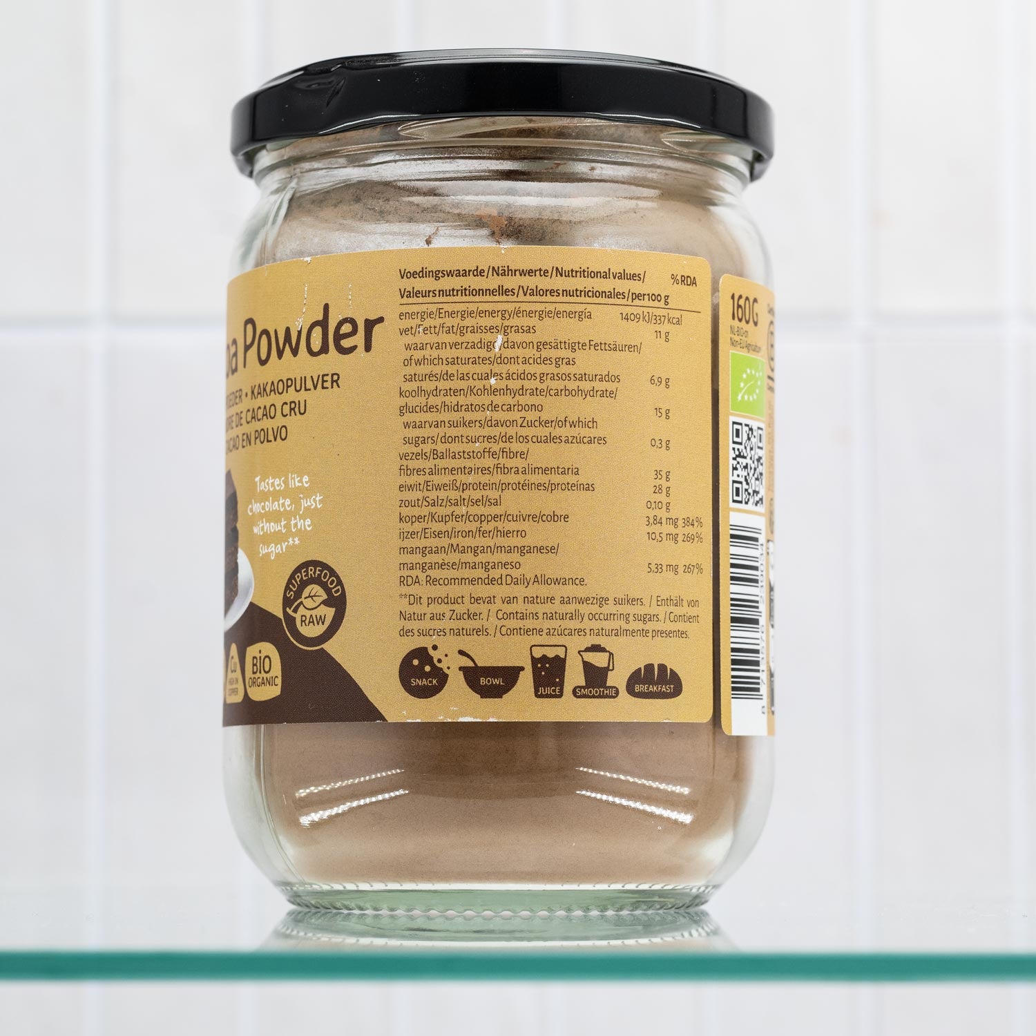 Raw Cacaopoeder