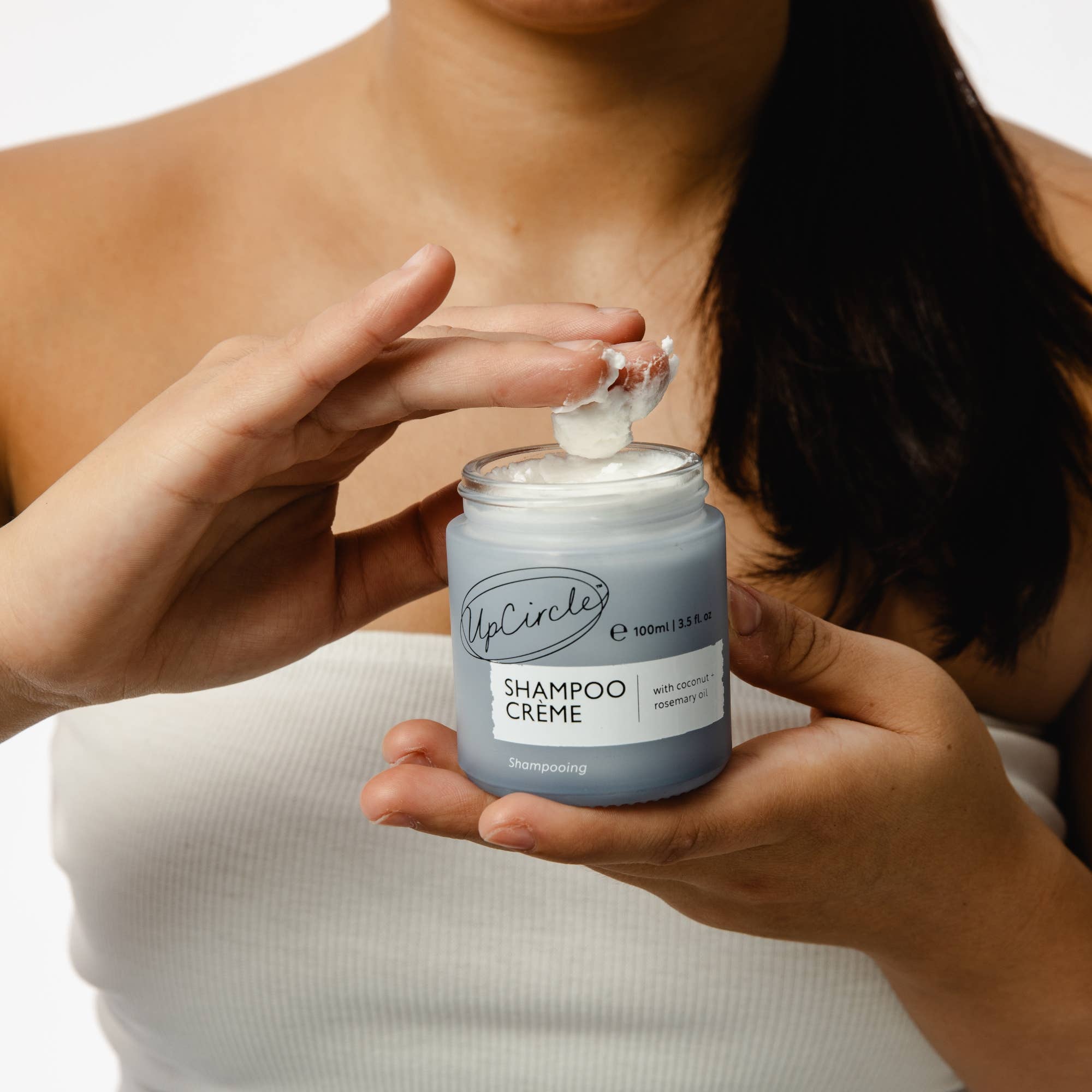 Vegan Shampoo Crème met Kokos + Rozemarijnolie